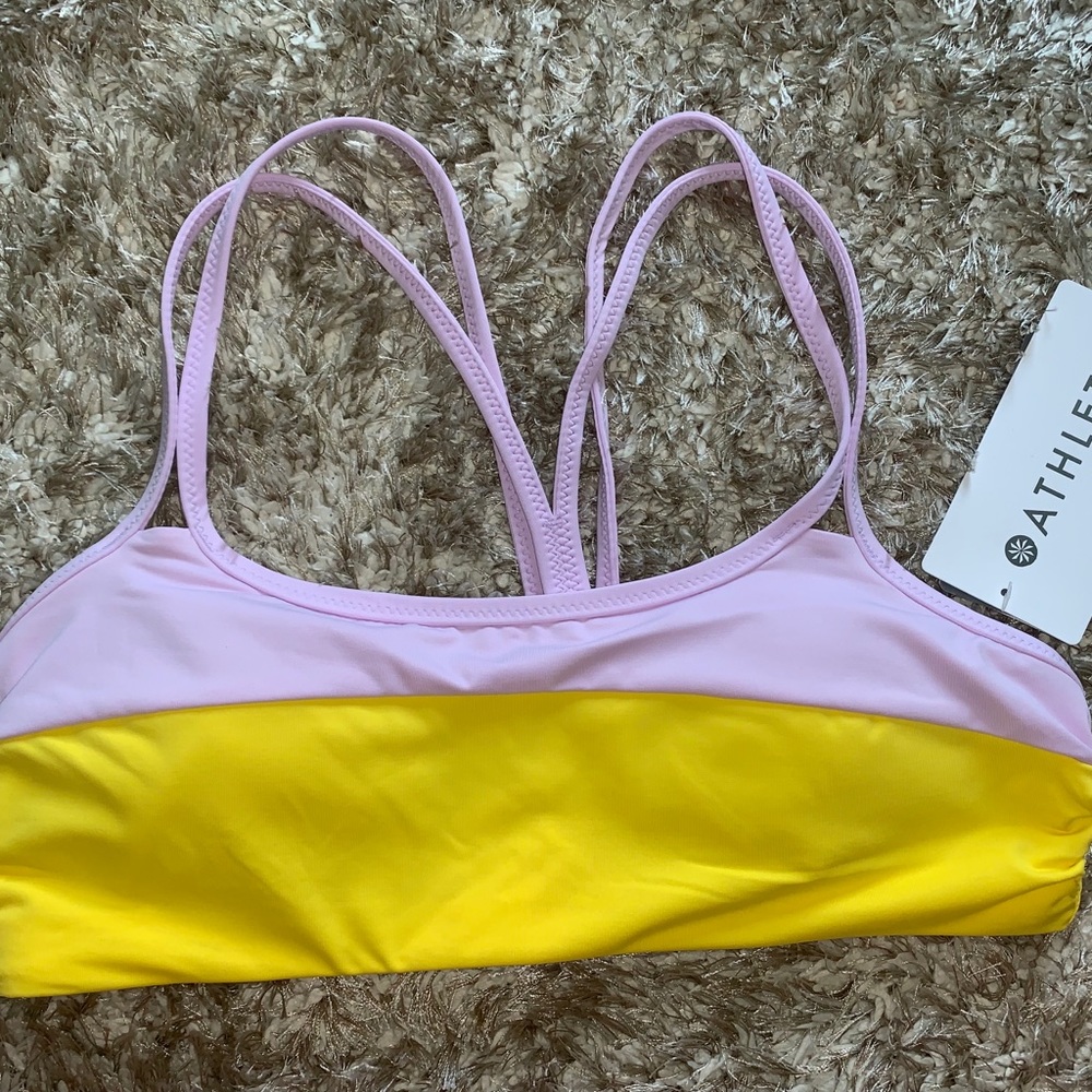 Athleta Chroma Cross Strap Bikini Top